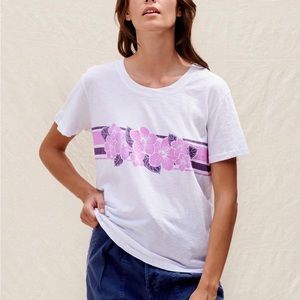 NWT super soft relaxed fit Sundry floral tee - size 1 (S)